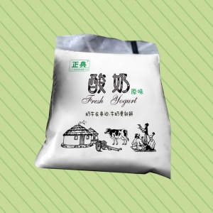 杭州180ml原味酸奶袋装